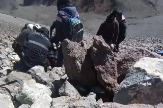 Imagen Cuerpo hallado en Pico de Orizaba es de último alpinista desaparecido