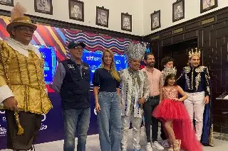Imagen El rey del Carnaval de Veracruz será un famoso: Alcaldesa