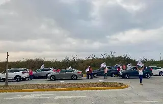 Imagen Realizan caravana en apoyo a Xóchitl Gálvez en Veracruz 