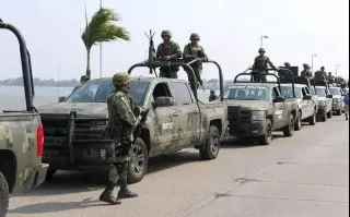 Imagen Llegan otros 300 militares para reforzar vigilancia en Tuxpan, Veracruz