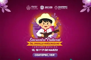 Imagen El Encuentro Cultural del Orgullo Veracruzano regresa a Coatepec en su tercera edición