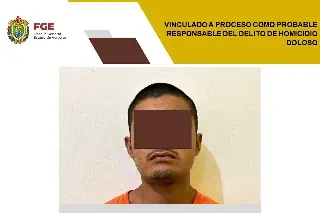 Lo vinculan a proceso por presunto homicidio doloso calificado al sur de Veracruz 