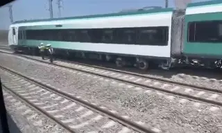 Imagen Tren Maya investiga causa por la que descarrilaron vagones en estación de Tixkokob, Yucatán