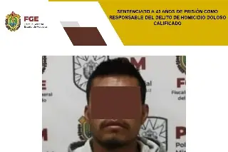 Imagen Lo sentencian a 45 años de cárcel por homicidio dolos calificado en Córdoba, Veracruz