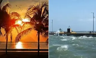 Imagen Primero calor y luego NORTE para Veracruz, estas serán las rachas