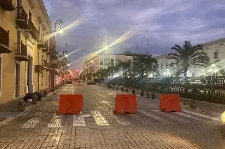 Imagen Amplían cierre vial en centro de Veracruz