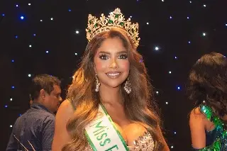 Génesis Vera es la nueva reina de belleza de Miss Earth Veracruz 
