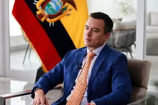 Imagen Presidente de Ecuador afirma que no se arrepiente de asalto a Embajada de México