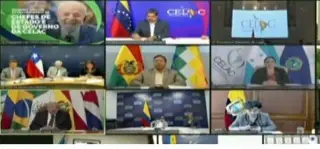 Imagen Realizan reunión virtual de la Celac con respaldo a México