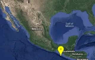 Imagen Reportan sismo de 5.2 al sureste en Chiapas