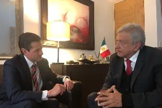 Imagen AMLO confirma que comió 3 veces con el expresidente Peña Nieto