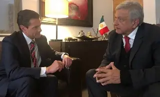 Imagen Peña Nieto revela que AMLO le pidió consejos antes de llegar al poder