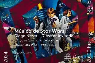 Invitan a concierto de Star Wars en el Foro Boca