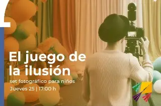La Fototeca de Veracruz presenta “El juego de la ilusión”, set fotográfico para infancias 