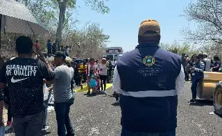 Imagen Deja 3 muertos y 10 heridos volcadura de autobús con peregrinos en Puebla