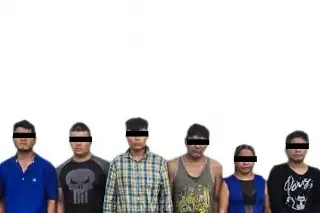 Imagen Cae banda de presuntos extorsionadores y narcomenudistas en Poza Rica