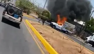 Se registra quema de vehículos en Michoacán