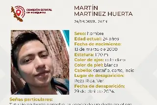 Imagen Él es Martín, tiene 24 años y desapareció al norte de Veracruz