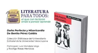 Imagen Invitan a la presentación del libro 'Doña Perfecta y Misericordia'; checa cuándo y dónde 