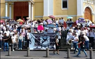 Imagen 'Respeto al Poder Judicial federal', exigen trabajadores en Xalapa, Veracruz 