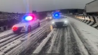 Imagen Cierre total de circulación por caída de nieve en autopista Puebla-Córdoba: Guardia Nacional