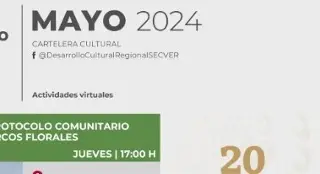 Imagen Presentan cartelera virtual de mayo; comparten testimonios sobre patrimonio biocultural veracruzano