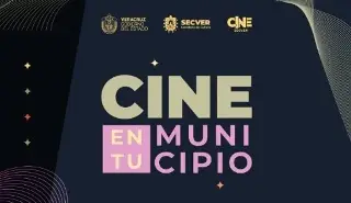 Imagen Realizan funciones de cine al aire libre en 3 municipios de Veracruz
