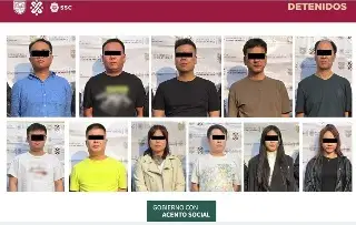 Imagen Detienen a 11 chinos en Ciudad de México por explotación y otros delitos 