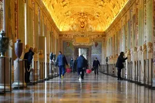 Imagen Trabajadores de Museos Vaticanos reclaman al Papa mejores condiciones laborales