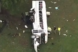 Imagen Choque de camión deja 8 muertos y 40 heridos en Florida; hay varios mexicanos