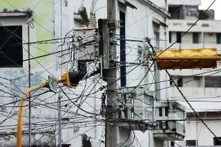 Imagen Avanza cableado eléctrico subterráneo en el centro de Veracruz: Colegio de Electricistas 
