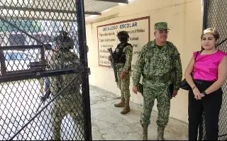 Imagen Reportan que escuela amenazada en Coatzacoalcos no tiene cámaras de seguridad 