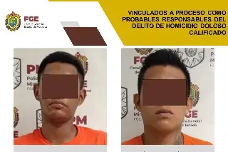 Imagen Los vinculan a proceso por presunto homicidio doloso calificado al sur de Veracruz 