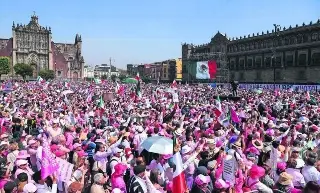 Imagen Marcha de la “marea rosa” en varios puntos de México, incluido Veracruz