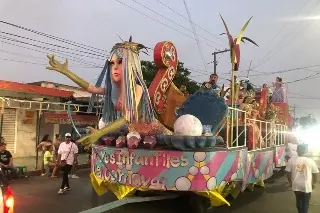 Imagen Se realizó el primer papaqui de Carnaval de Veracruz