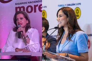 Tenemos tendencia 'irreversible' en gubernatura de Guanajuato: Libia Dennise y Alma Alcaraz