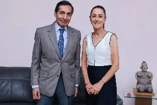 Imagen Sheinbaum se reúne con Rogelio Ramírez de la O, secretario de Hacienda