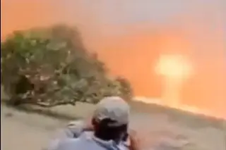 Imagen Captan remolino de fuego en Veracruz (+video)