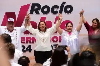 Imagen El pueblo de Veracruz nos ha otorgado todo el poder, vamos a caminar con madurez política: Nahle