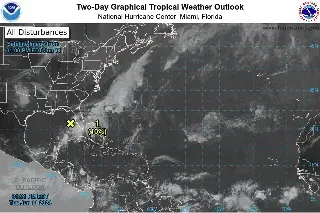 Imagen Vigilan ‘baja presión’ en el Golfo de México con 10% de probabilidad para evolucionar a ciclón