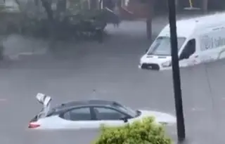 Imagen Inundaciones y vuelos cancelados en Florida dejan las fuertes lluvias