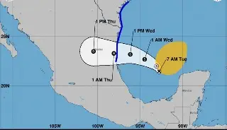 Imagen Ciclón Alberto podría formarse en el Golfo de México, ¿cómo afectaría a Veracruz?