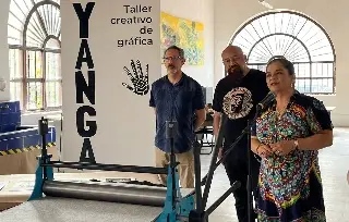 Imagen Presentan taller para la impresión de artes gráficas en Veracruz