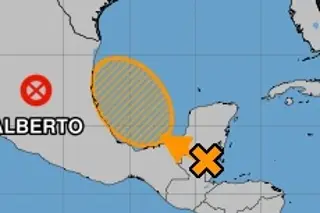 Zona de disturbio eleva su probabilidad de evolucionar a ciclón en el Golfo de México