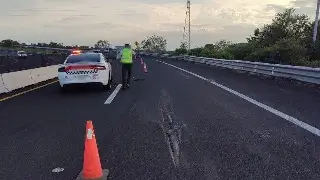 Imagen Se registra cierre parcial de circulación en carretera Poza Rica-Veracruz 