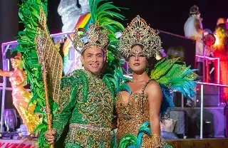 Imagen Brillan los reyes LGBTQ+ del Carnaval de Veracruz de PUVSD (+fotos)