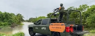 Imagen Ejército mexicano despliega plan DNIII por emergencia en la zona norte de Veracruz