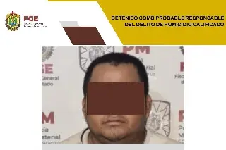 Imagen Lo detienen por el delito de homicidio calificado al norte de Veracruz 