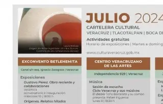 Imagen SECVER invita a actividades programadas en Veracruz, Boca del Río, Tlacotalpan y Papantla 