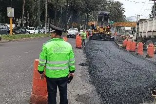 Imagen Hay reducción de carriles en esta avenida de Xalapa, Veracruz